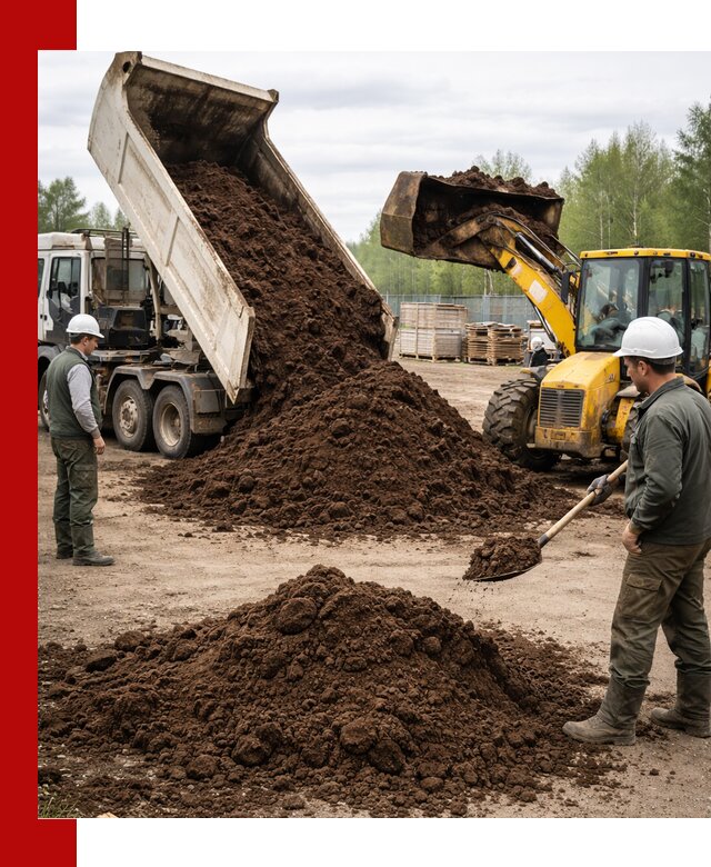 Доставка торфа оптом и в мешках в Усть-Илимске