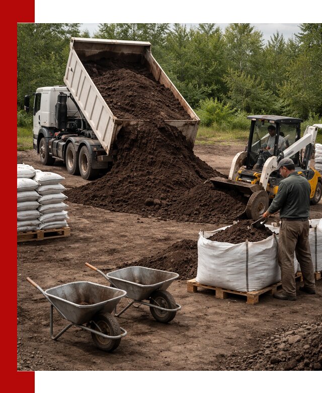 Доставка и продажа торфогрунта в Усть-Илимске оптом и в розницу