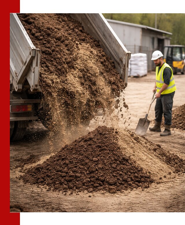 Доставка торфо-песчаной смеси в Усть-Илимске для строительства и озеленения