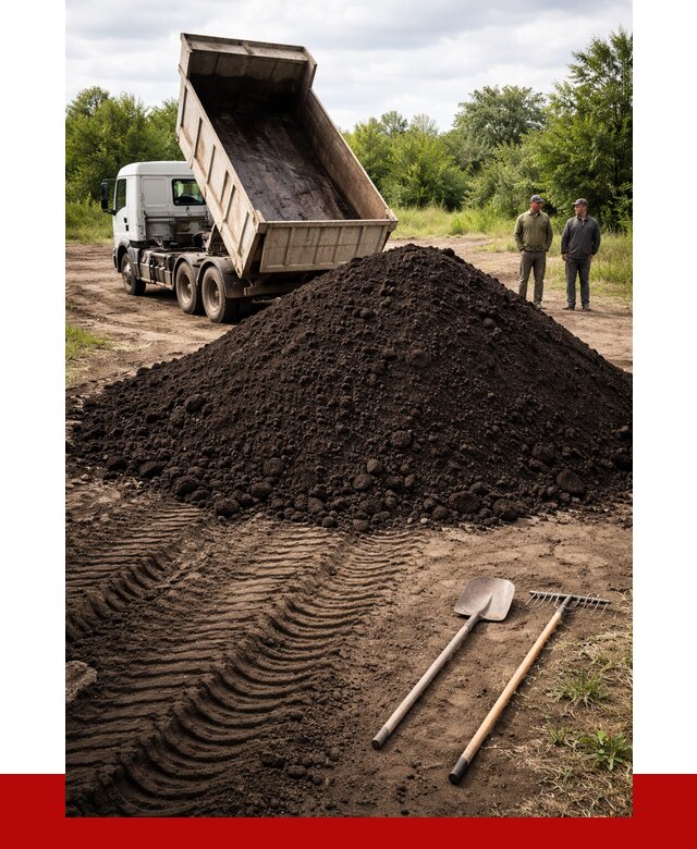 Купить чернозем навалом в Усть-Илимске от 1248 р. за куб | ПРОНЕРУДСть