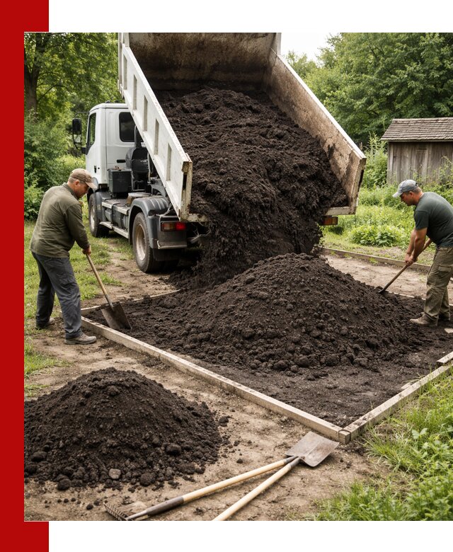 Купить чистый чернозем для огорода с доставкой в Усть-Илимске