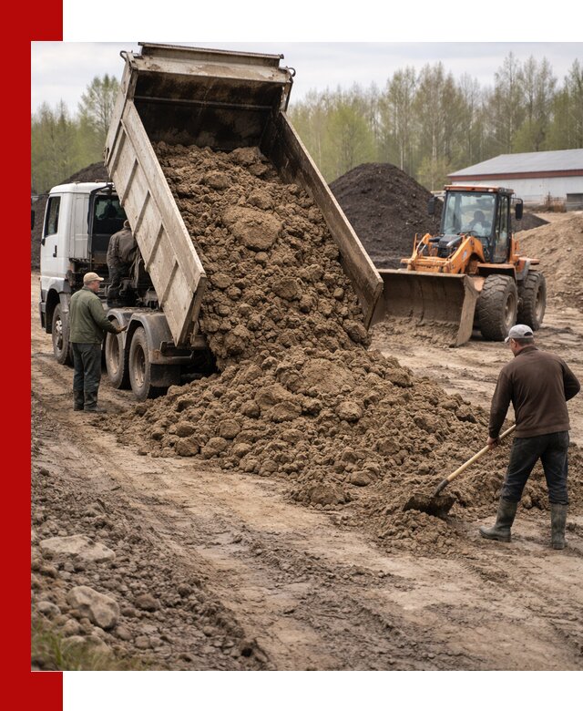Доставка глин и суглинков в Усть-Илимске оптом и вкрай