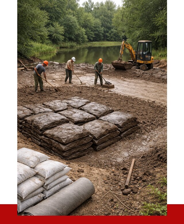 Купить глину для пруда в Усть-Илимске от 4680 р. с доставкой | ПРОНЕРУДСть