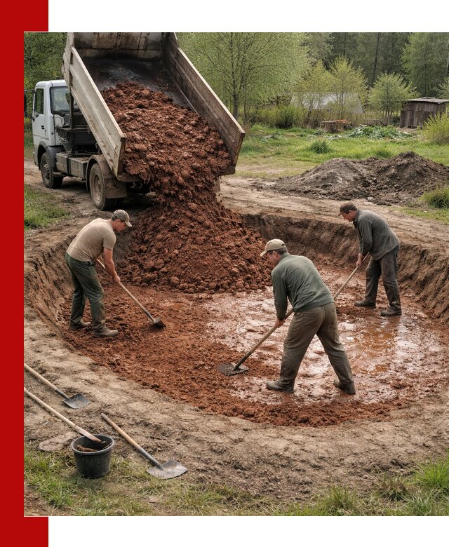 Купить качественную глину для пруда в Усть-Илимске