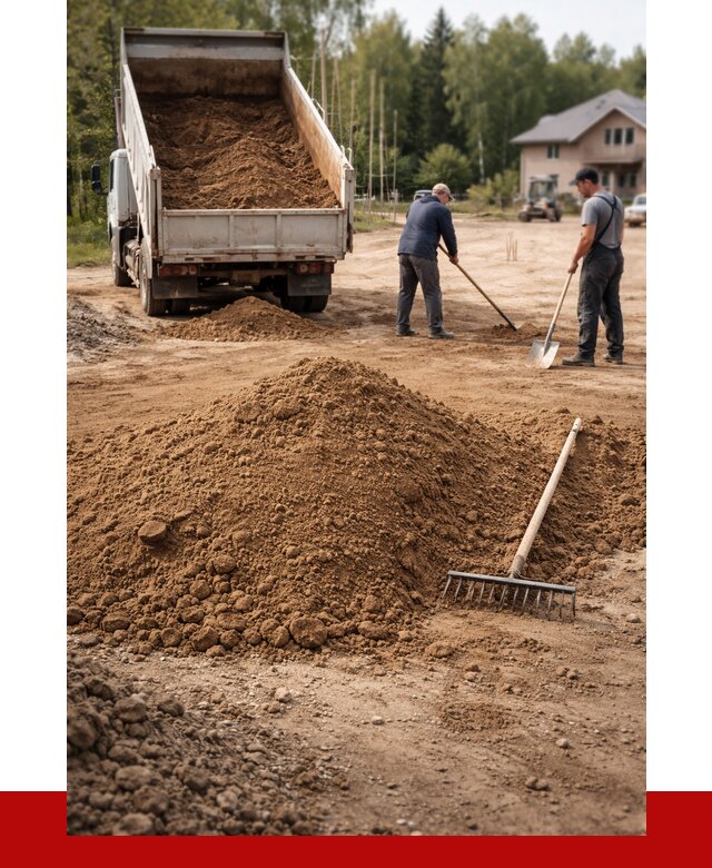 Суглинок для планировки в Усть-Илимске с доставкой от 4368 р. | ПРОНЕРУДСть