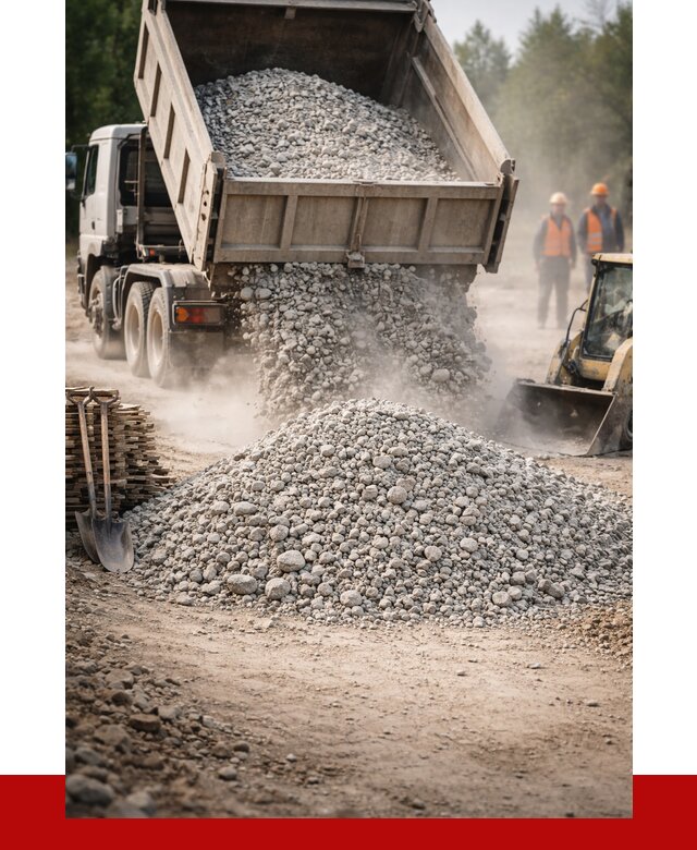 Купить дробленый бетон в Усть-Илимске от 1768 р./куб | ПРОНЕРУДСть