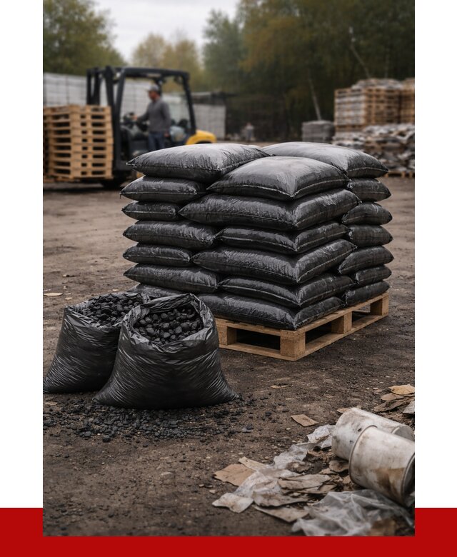 Купить уголь в мешках с доставкой в Усть-Илимске от 7800 р. | ПРОНЕРУДСть