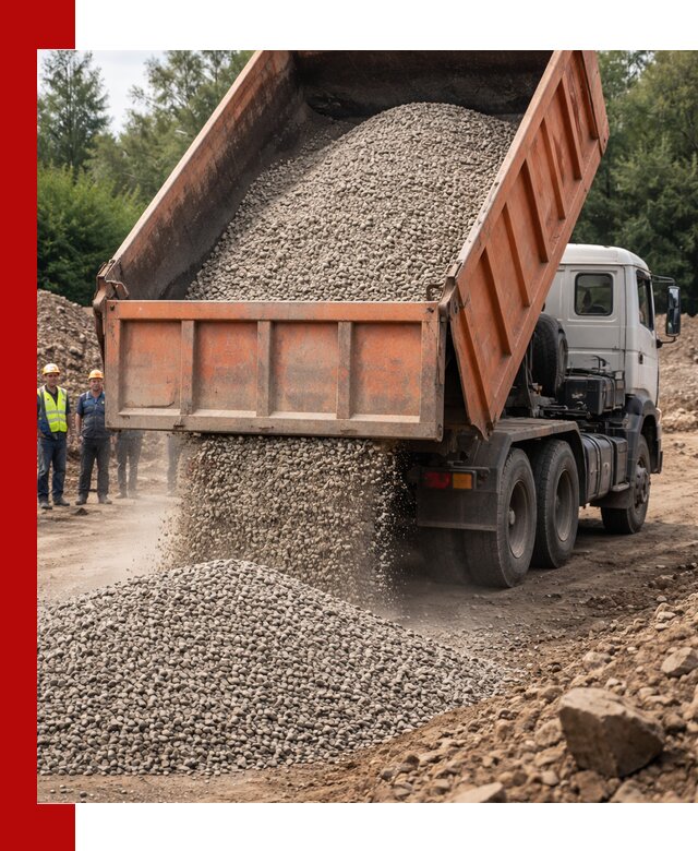 Доставка сыпучих материалов самосвалом в Усть-Илимске быстро и надежно