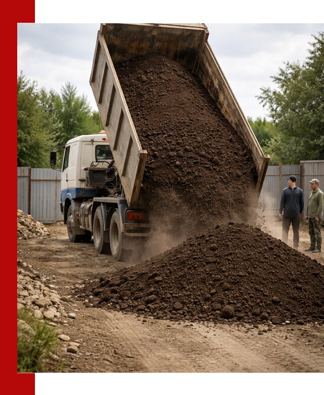 Доставка самосвалом 10 кубов в Усть-Илимске быстро и надёжно