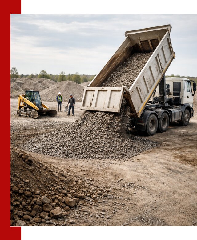 Доставка самосвалом 25 м³ в Усть-Илимске быстро и надежно