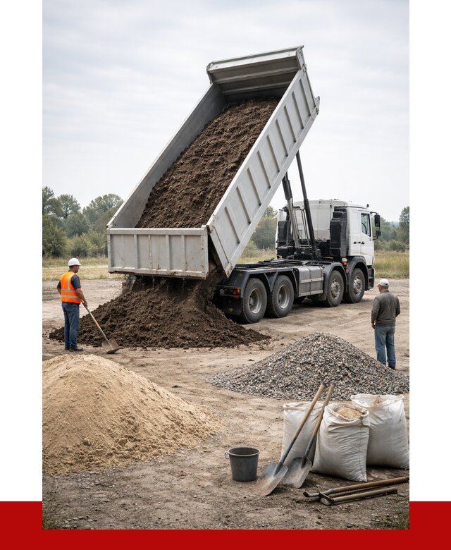 Доставка самосвалом 30 кубов в Усть-Илимске от 8840 р. | ПРОНЕРУДСть