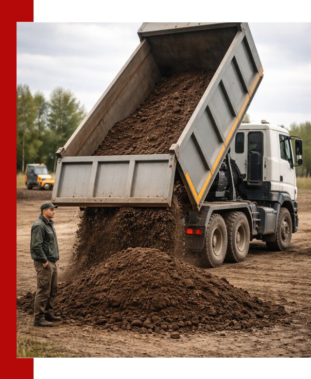 Аренда самосвала с водителем в Усть-Илимске для сыпучих грузов и навоза
