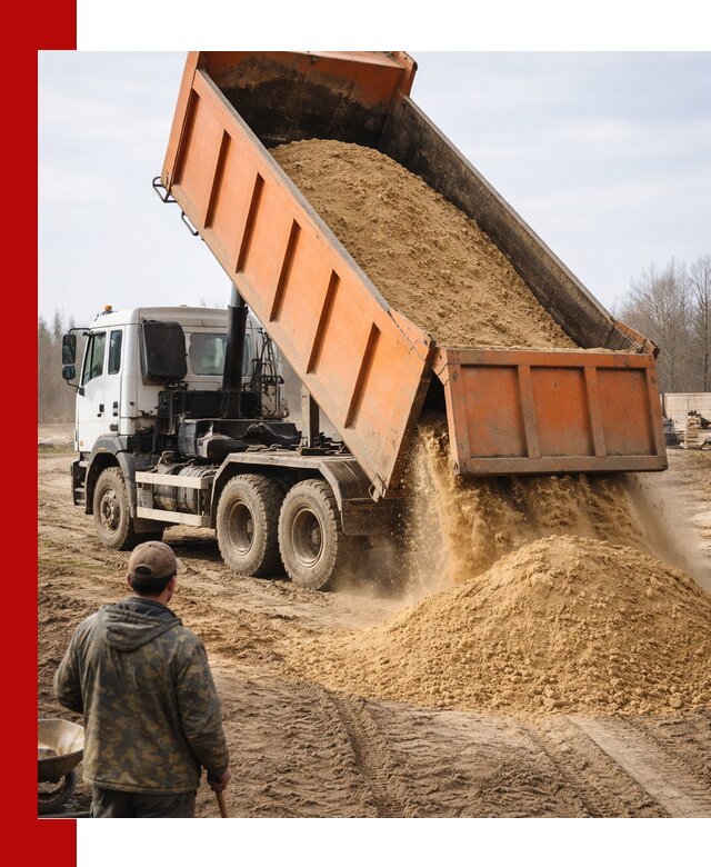 Аренда самосвала 20 тонн для перевозки грузов в Усть-Илимске